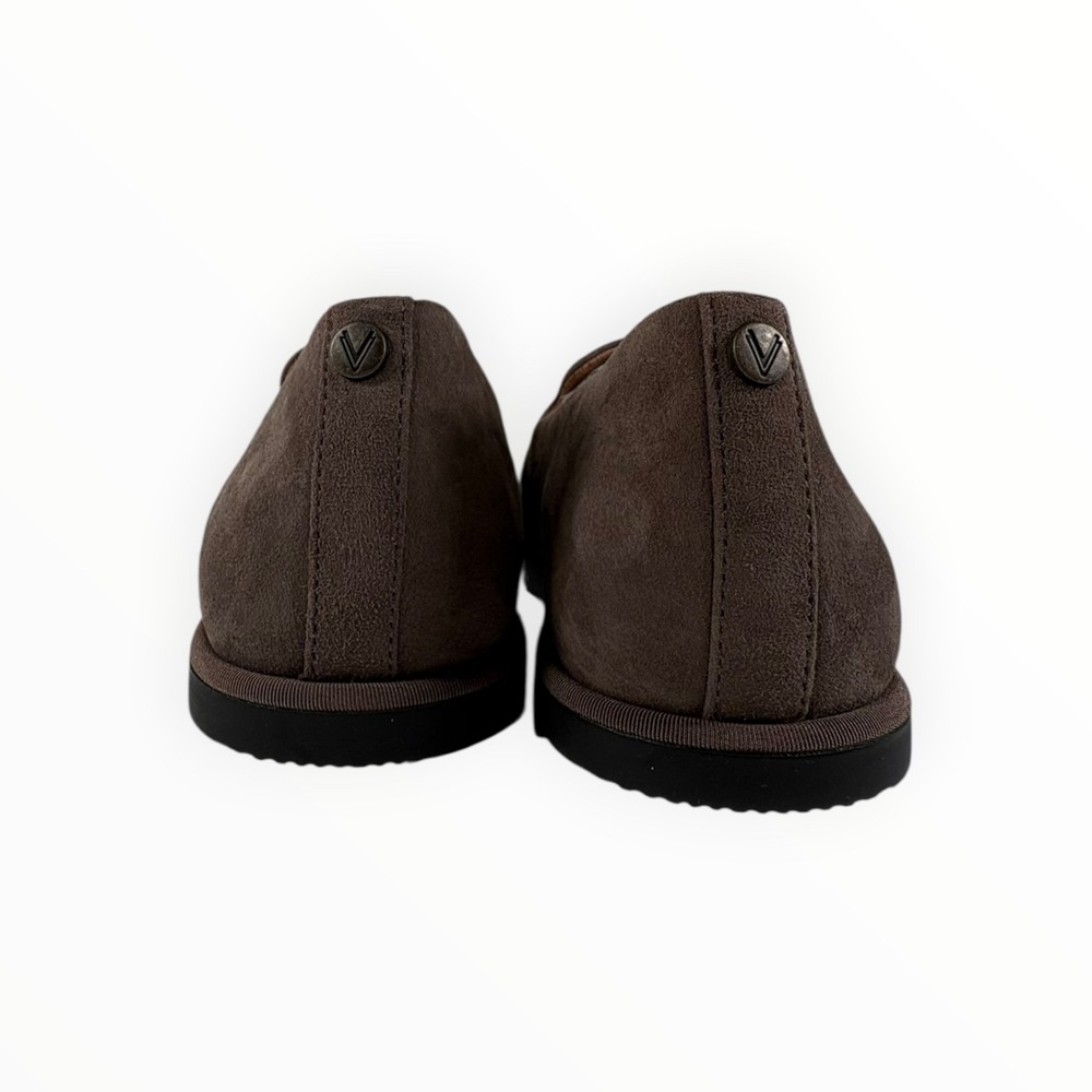 Vionic Willa 2.0 Loafers Womens 8 Driftwood Brown Suede Orthotic Flats NEW - Picture 4 of 10